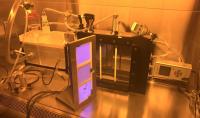 A UV light that emits a specific wavelength of ultraviolet that is safe for humans is being tested as a way to kill influenza virus in the air. Image: David Brenner / Columbia University